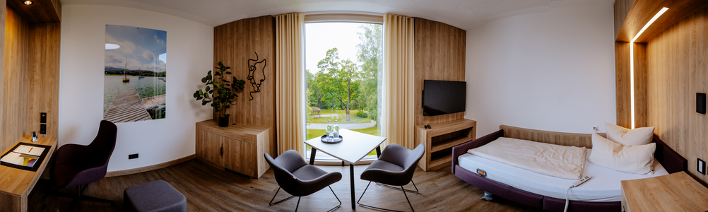 Panorama Patientenzimmer Station 13B Wöllershof (Frank Hübler | medbo)