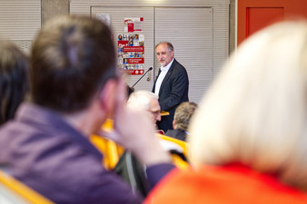 medbo-Vorstand Prof. Thomas Baghai bei seiner Laudatio. (c) medbo KU Johannes Müller