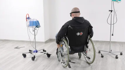 Rollstuhlparcours beim Tag der offenen Tür der medbo Pflegeschulen