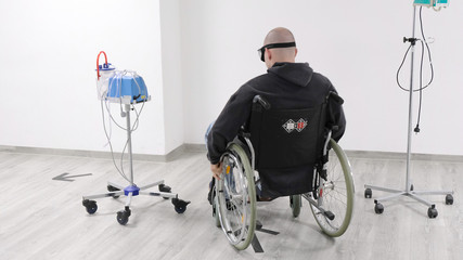 Rollstuhlparcours beim Tag der offenen Tür der medbo Pflegeschulen