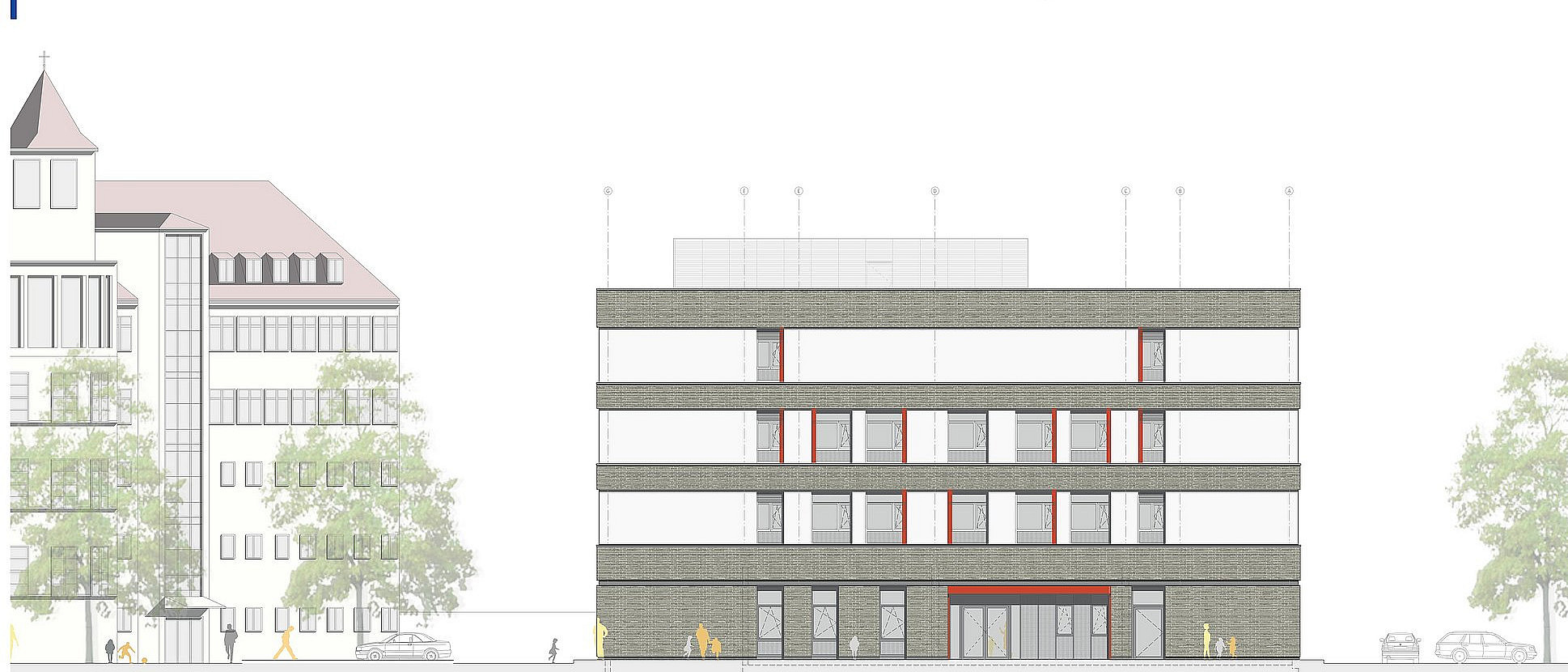 Umbau und Erweiterung der Kinder- und Jugendpsychiatrie Weiden (medbo | Deewan Friedenberger Architekten)