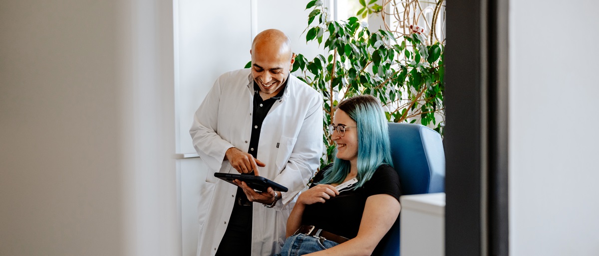 Arzt in der Psychiatrie (medbo | Frank Hübler)