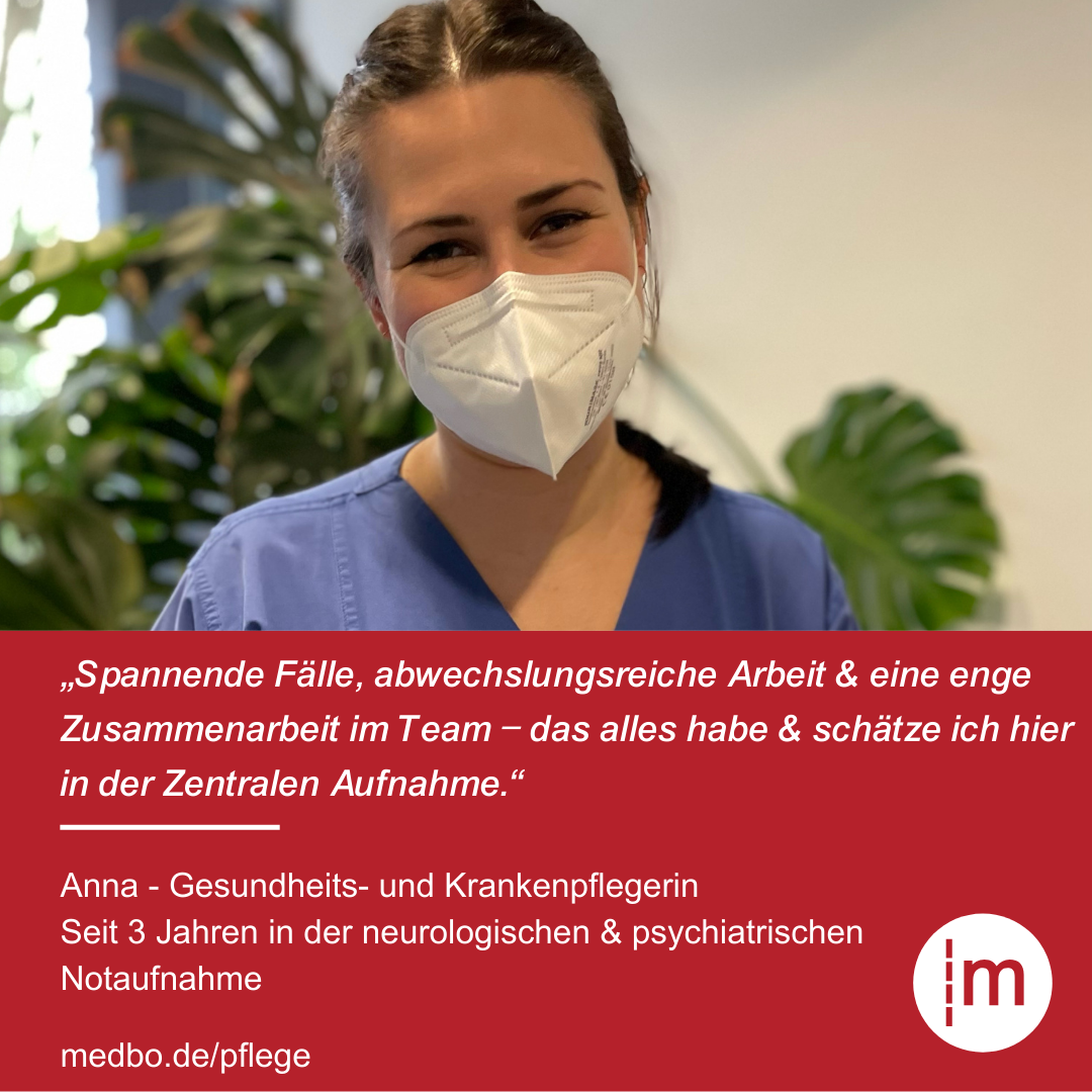 Anna Gesundheits- und Krankenpflegerin ZNA (medbo)